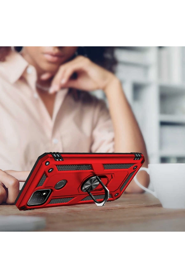 Oppo A15S Kılıf Zore Vega Kapak