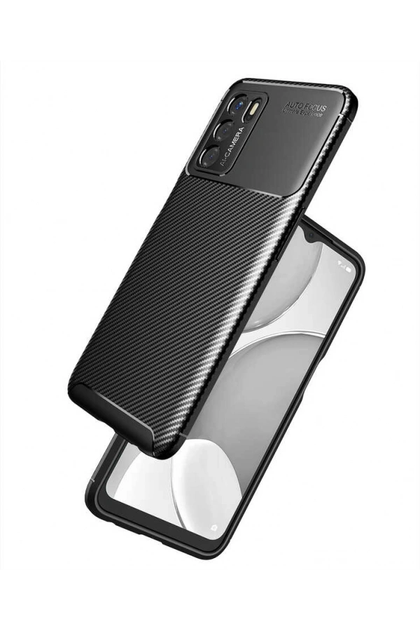 Oppo A16 Kılıf Zore Negro Silikon Kapak