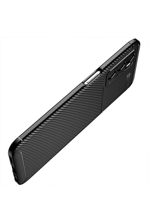 Oppo A16 Kılıf Zore Negro Silikon Kapak