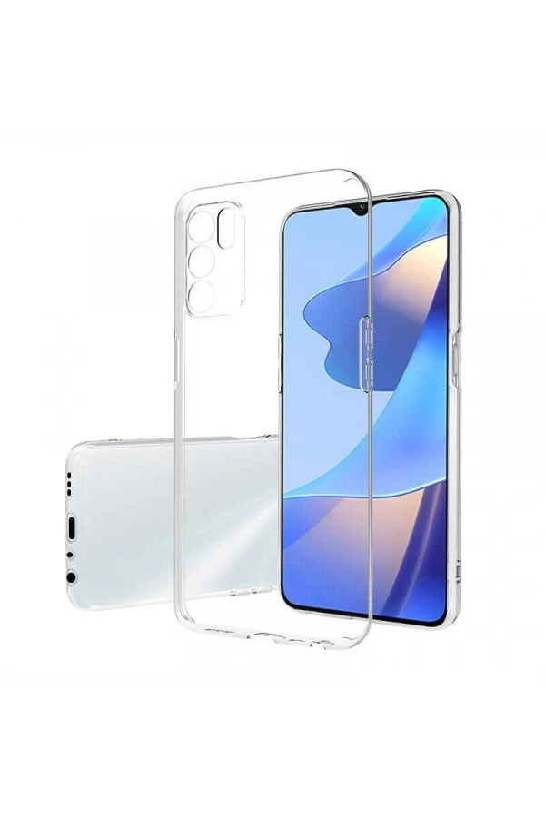 Oppo A16 Kılıf Zore Süper Silikon Kapak