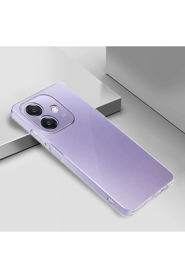 Oppo A3 Kılıf Zore Süper Silikon Kapak