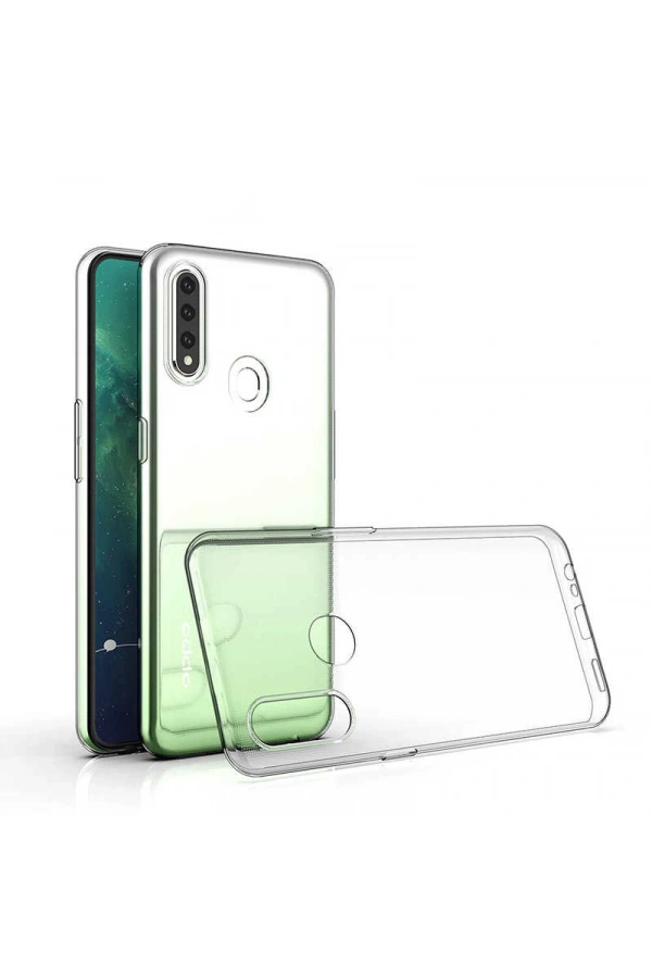 Oppo A31 Kılıf Zore Süper Silikon Kapak