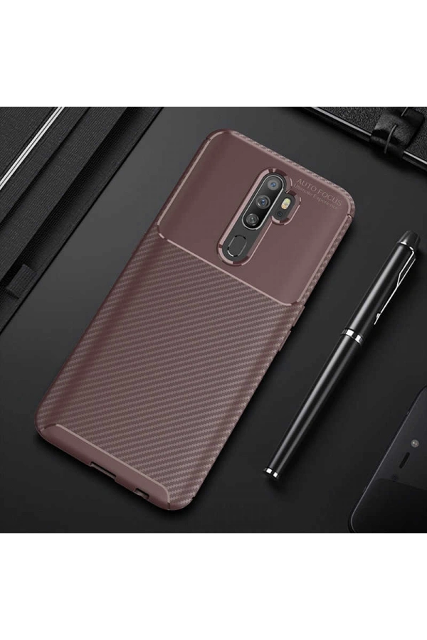 Oppo A5 2020 Kılıf Zore Negro Silikon Kapak