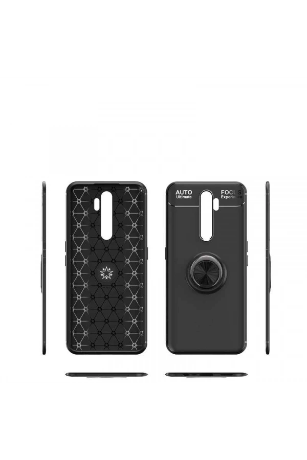 Oppo A5 2020 Kılıf Zore Ravel Silikon Kapak
