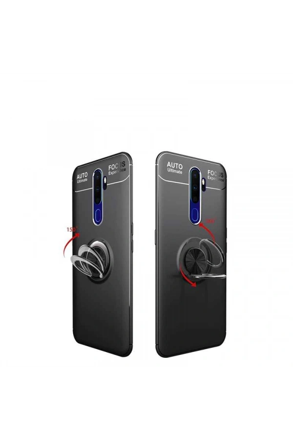 Oppo A5 2020 Kılıf Zore Ravel Silikon Kapak