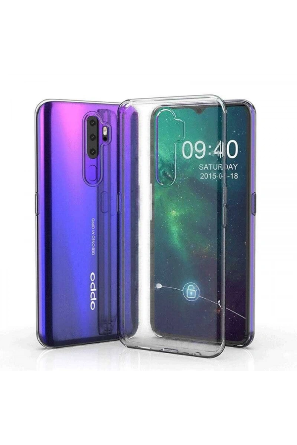 Oppo A5 2020 Kılıf Zore Süper Silikon Kapak