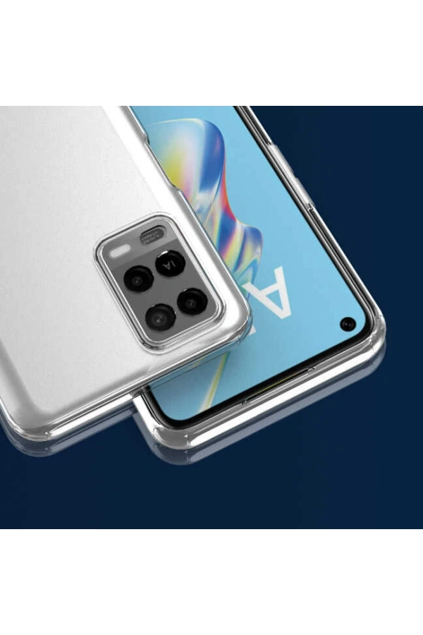 Oppo A54 4G Kılıf Zore Kamera Korumalı Süper Silikon Kapak