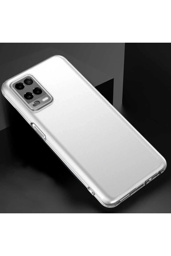 Oppo A54 4G Kılıf Zore Kamera Korumalı Süper Silikon Kapak