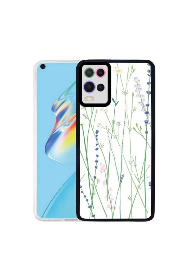 Oppo A54 4G Kılıf Zore M-Fit Desenli Kapak
