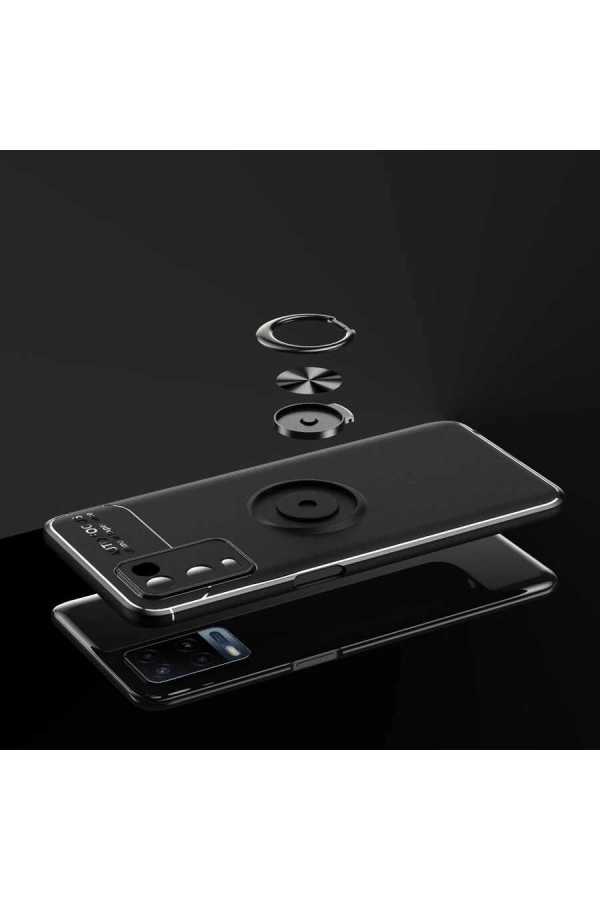 Oppo A54 4G Kılıf Zore Ravel Silikon Kapak