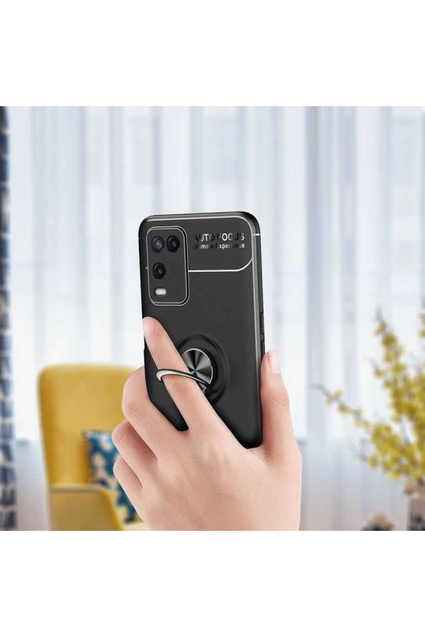 Oppo A54 4G Kılıf Zore Ravel Silikon Kapak