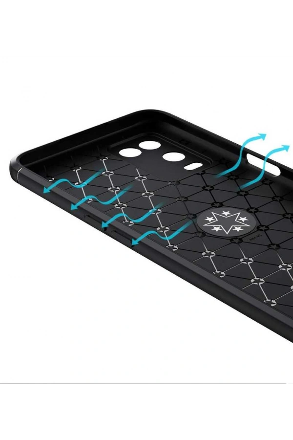 Oppo A54 4G Kılıf Zore Ravel Silikon Kapak