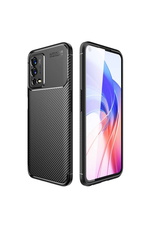 Oppo A55 4G Kılıf Zore Negro Silikon Kapak
