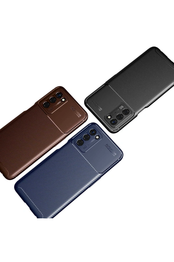 Oppo A55 5G Kılıf Zore Negro Silikon Kapak