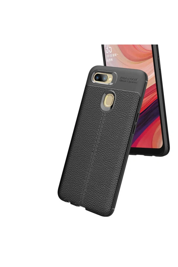 Oppo A5S Kılıf Zore Niss Silikon Kapak
