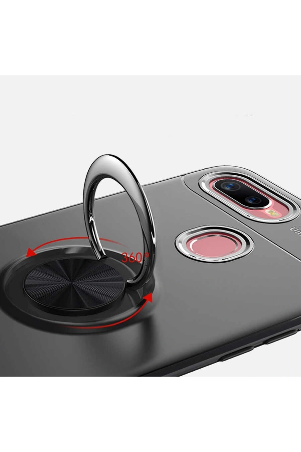 Oppo A5S Kılıf Zore Ravel Silikon Kapak