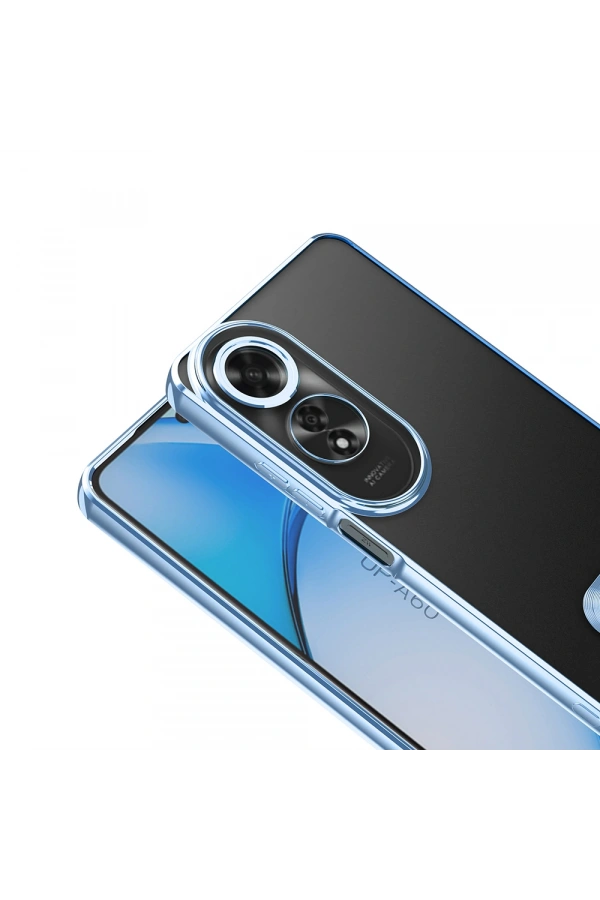 Oppo A60 Kılıf Kamera Korumalı Logo Gösteren Zore Omega Kapak