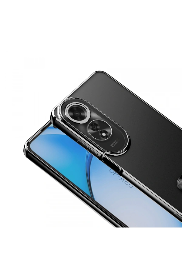 Oppo A60 Kılıf Kamera Korumalı Logo Gösteren Zore Omega Kapak