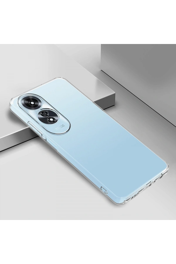 Oppo A60 Kılıf Zore Süper Silikon Kapak