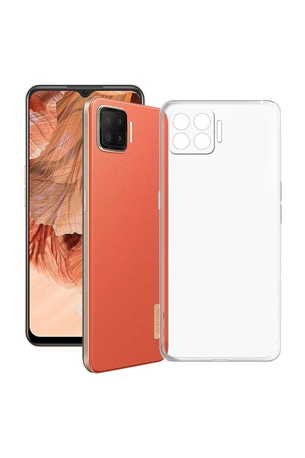 Oppo A73 Kılıf Zore Kamera Korumalı Süper Silikon Kapak
