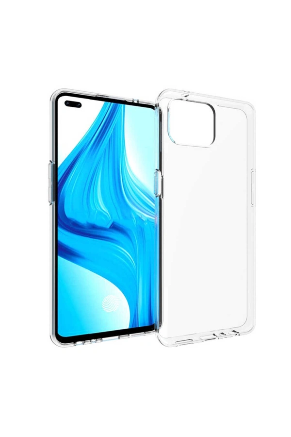 Oppo A73 Kılıf Zore Süper Silikon Kapak