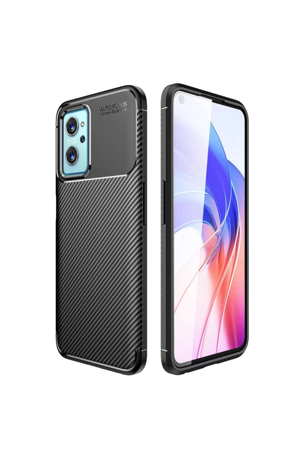 Oppo A76 Kılıf Zore Negro Silikon Kapak