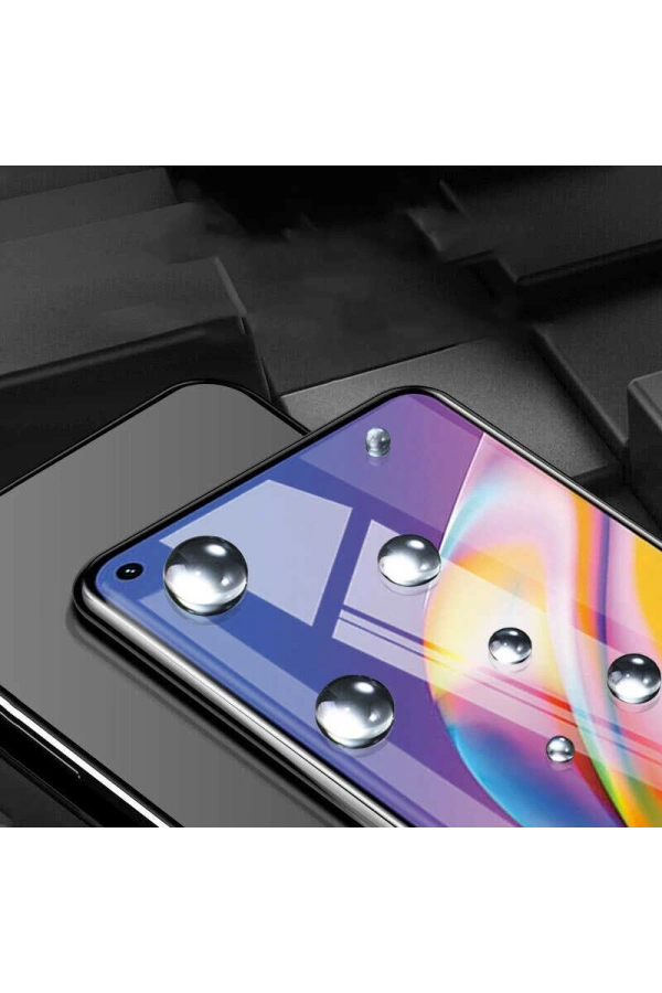 Oppo A76 Zore Maxi Glass Temperli Cam Ekran Koruyucu