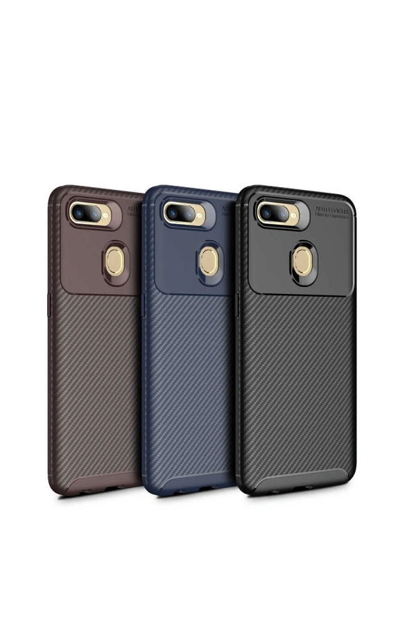 Oppo A7X Kılıf Zore Negro Silikon Kapak