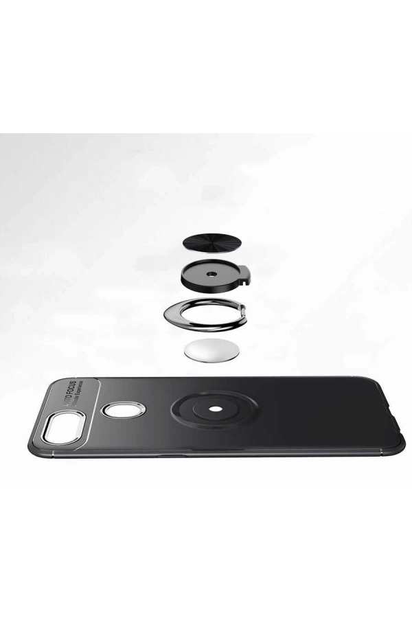 Oppo A7X Kılıf Zore Ravel Silikon Kapak