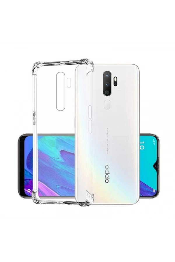 Oppo A9 2020 Kılıf Zore Nitro Anti Shock Silikon