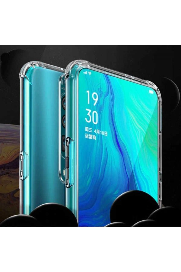 Oppo A9 2020 Kılıf Zore Nitro Anti Shock Silikon