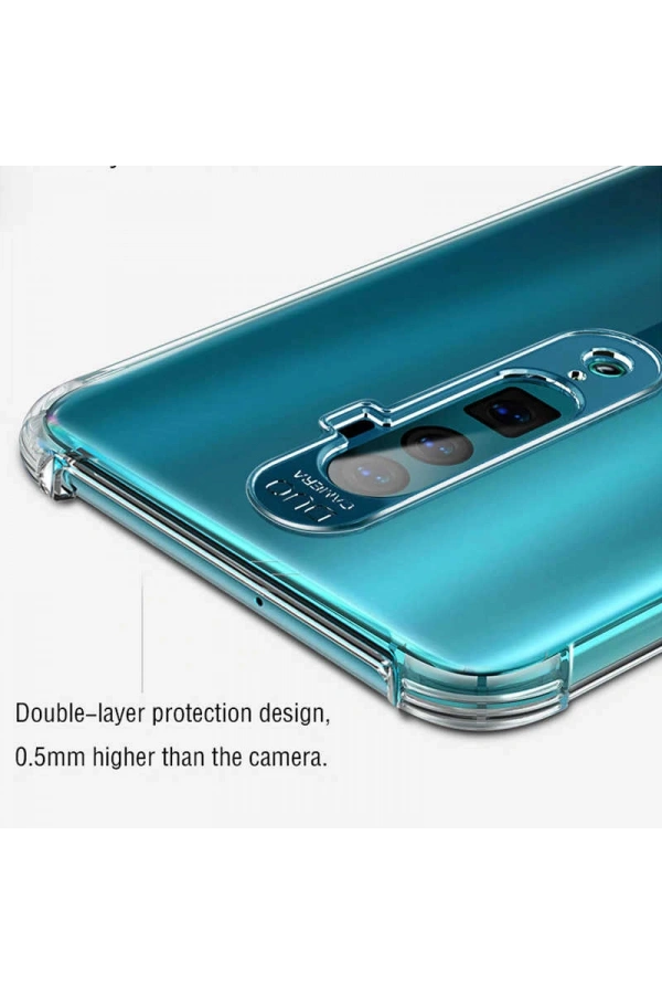 Oppo A9 2020 Kılıf Zore Nitro Anti Shock Silikon