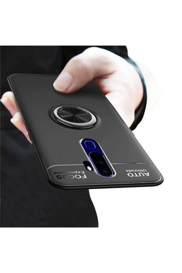 Oppo A9 2020 Kılıf Zore Ravel Silikon Kapak