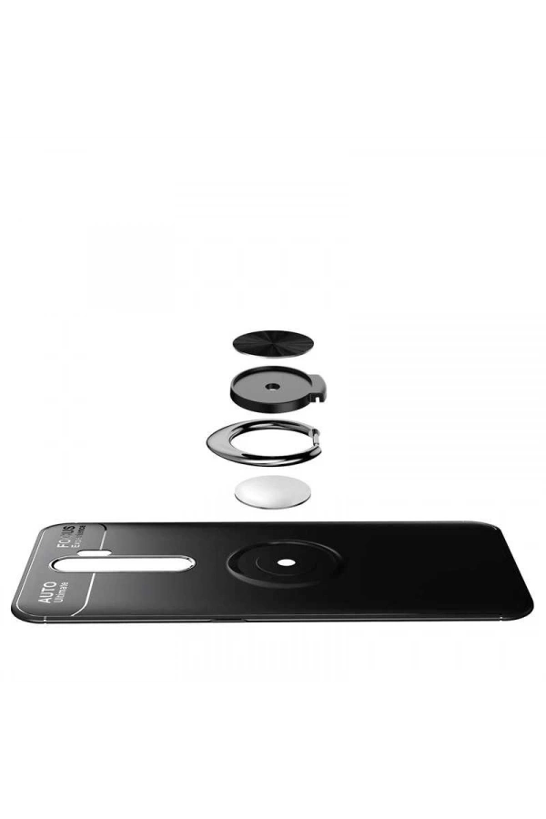 Oppo A9 2020 Kılıf Zore Ravel Silikon Kapak