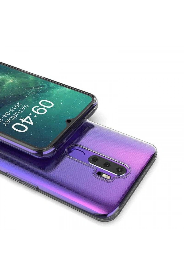 Oppo A9 2020 Kılıf Zore Süper Silikon Kapak