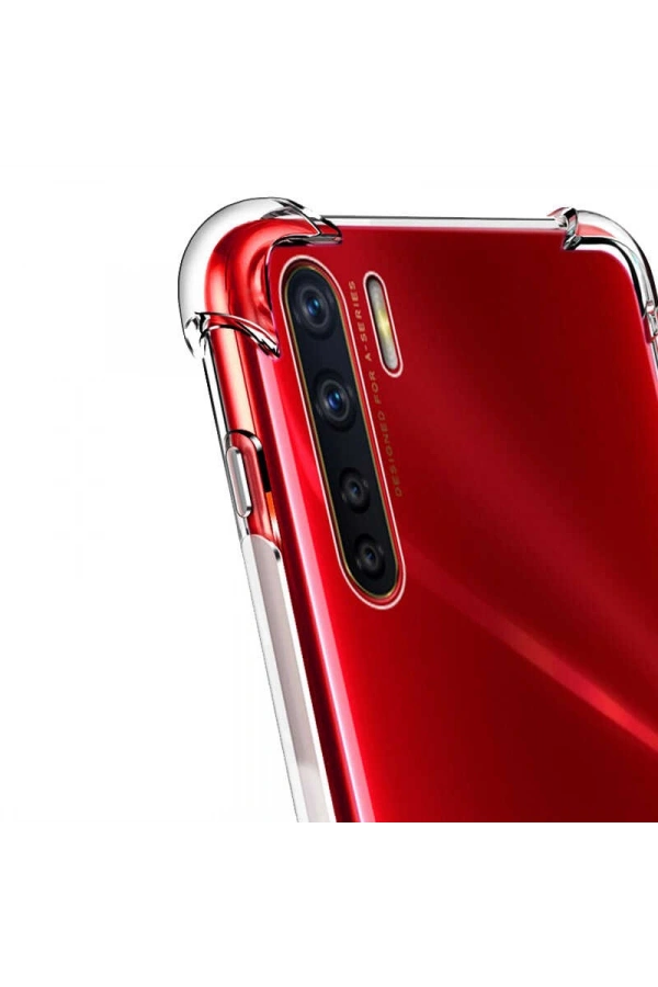 Oppo A91 Kılıf Zore Nitro Anti Shock Silikon