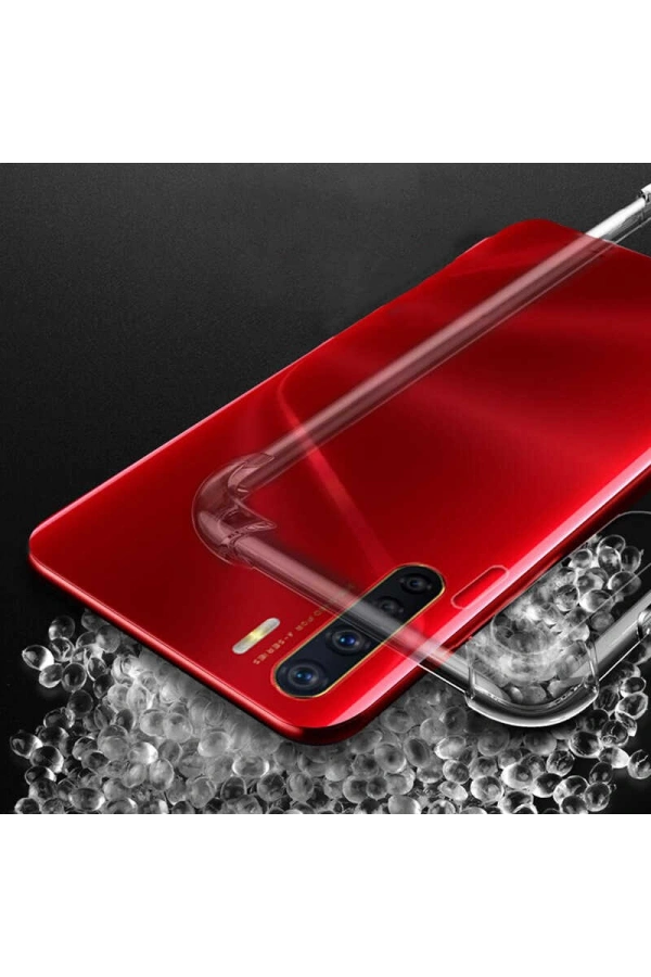 Oppo A91 Kılıf Zore Nitro Anti Shock Silikon