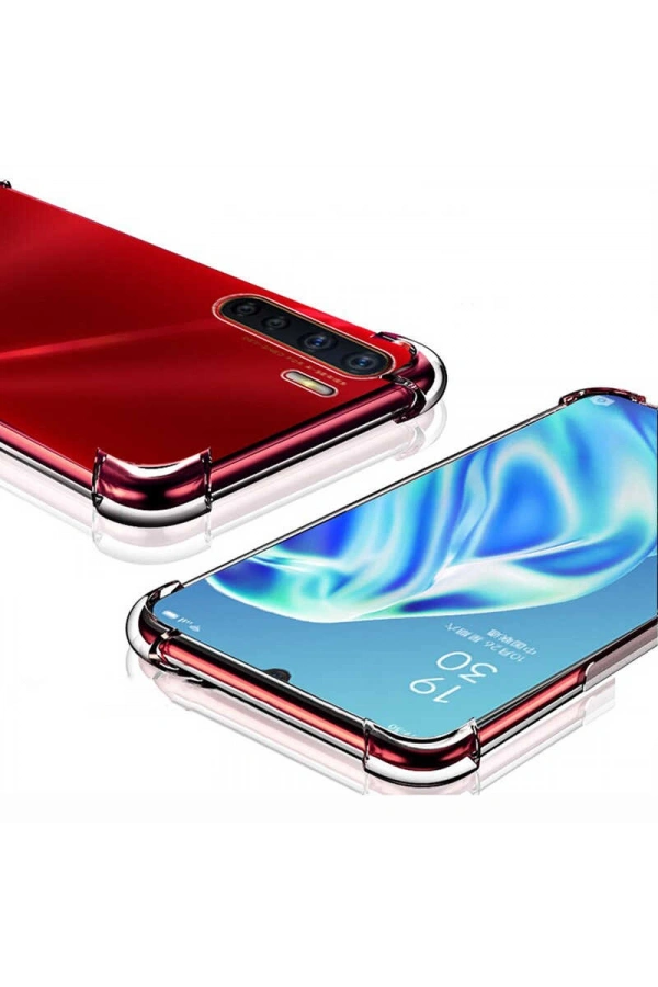 Oppo A91 Kılıf Zore Nitro Anti Shock Silikon