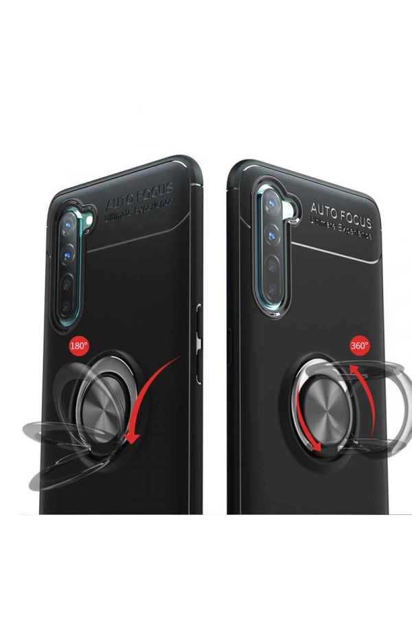 Oppo A91 Kılıf Zore Ravel Silikon Kapak