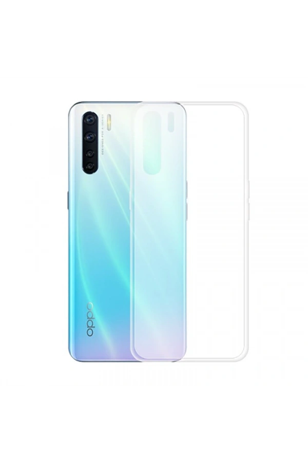 Oppo A91 Kılıf Zore Süper Silikon Kapak