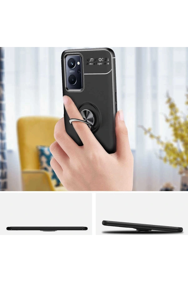 Oppo A96 4G Kılıf Zore Ravel Silikon Kapak