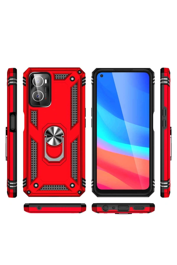 Oppo A96 4G Kılıf Zore Vega Kapak