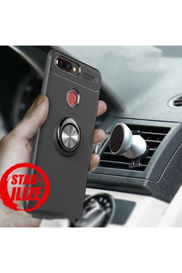 Oppo AX7 Kılıf Zore Ravel Silikon Kapak