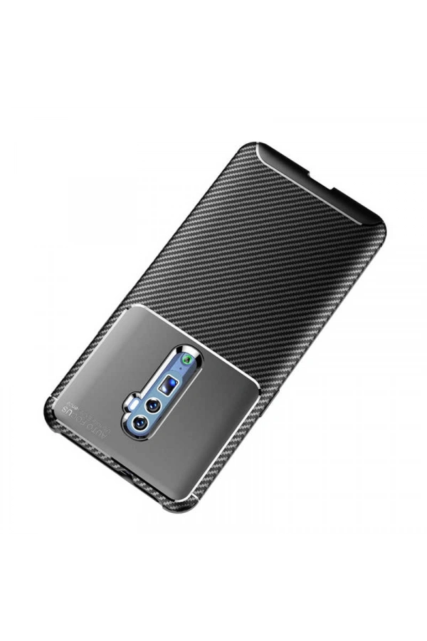 Oppo Reno 10X Zoom Kılıf Zore Negro Silikon Kapak