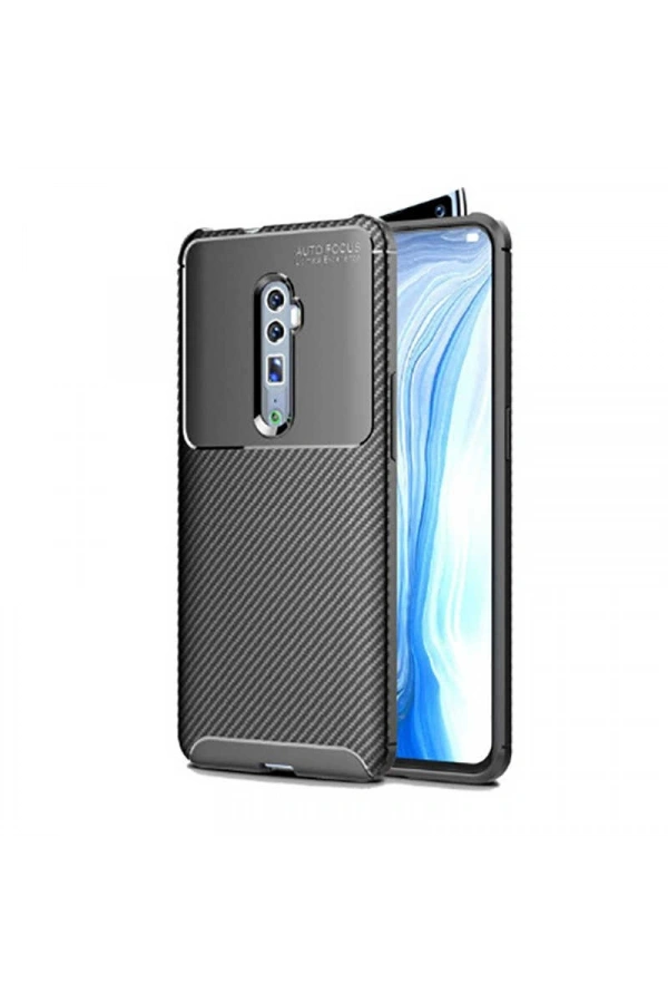 Oppo Reno 10X Zoom Kılıf Zore Negro Silikon Kapak