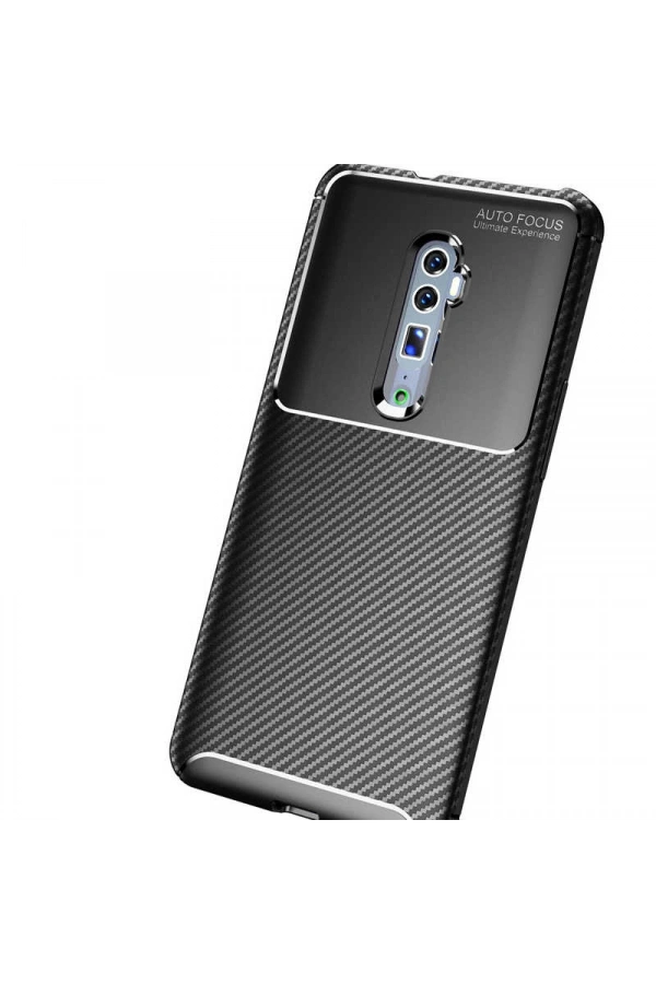Oppo Reno 10X Zoom Kılıf Zore Negro Silikon Kapak