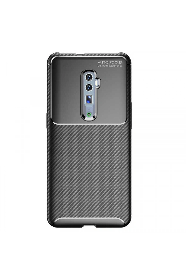 Oppo Reno 10X Zoom Kılıf Zore Negro Silikon Kapak