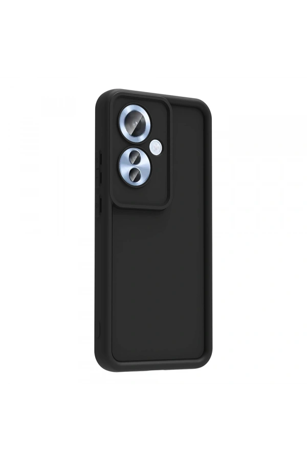 Oppo Reno 11F Kılıf Kamera Korumalı Zore Ananas Kapak
