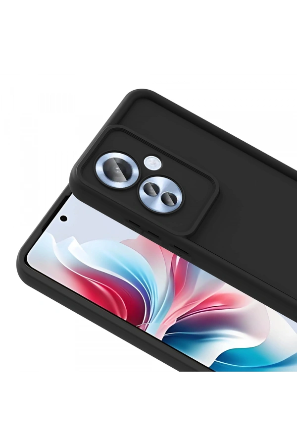 Oppo Reno 11F Kılıf Kamera Korumalı Zore Ananas Kapak