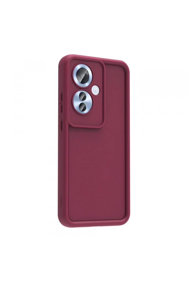 Oppo Reno 11F Kılıf Kamera Korumalı Zore Ananas Kapak